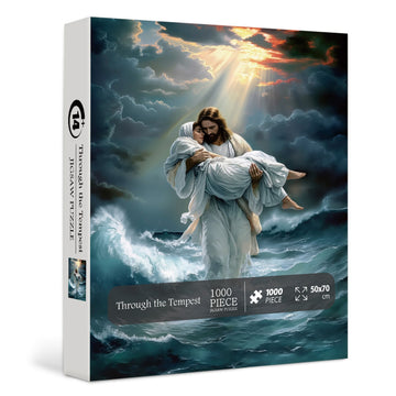 A través del rompecabezas de la tempestad, Puzzle 1000 piezas